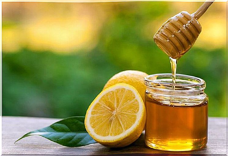 Lemon and honey