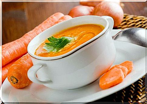 Carrot soups