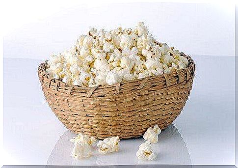 homemade popcorn