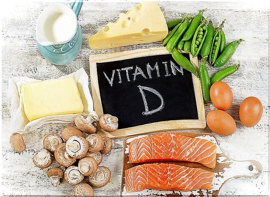 Vitamin D-containing food