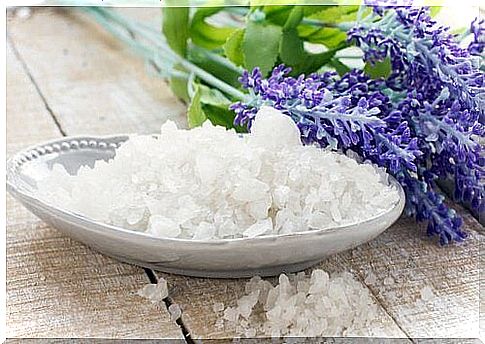 Sea salt - gets rid of skin fungus