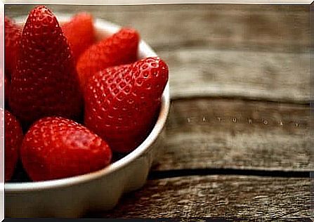 Strawberries are rich in important antioxidants