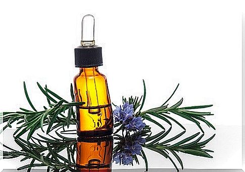 Essential oil with rosemary for a natural recipe for shampoo 