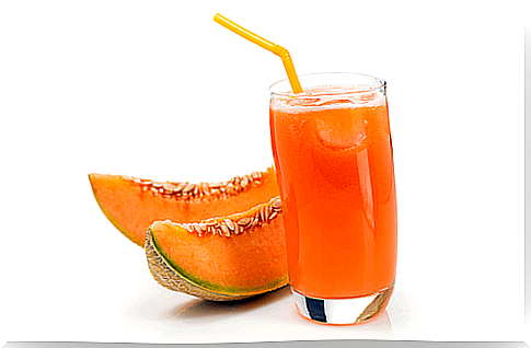 Melon juice is a natural remedy for muscle aches