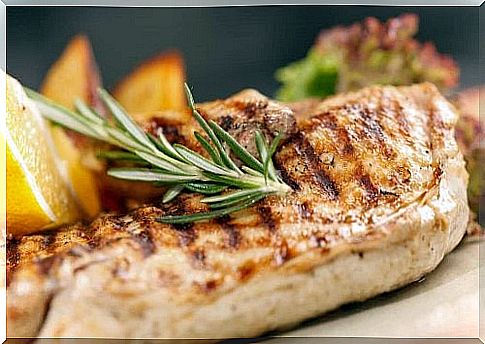 chicken breast fillet with lemon