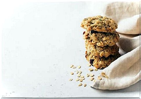 Sugar-free and butter-free oatmeal cookies