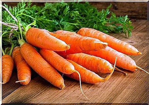 Orange carrots