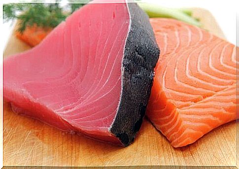 Salmon fillets