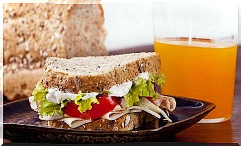 Healthy sandwich